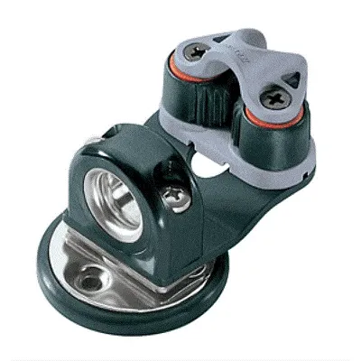 Ronstan Swivel Dead Eye & Cleat Fairlead - 3-12mm(1/8 - 1/2") Ro