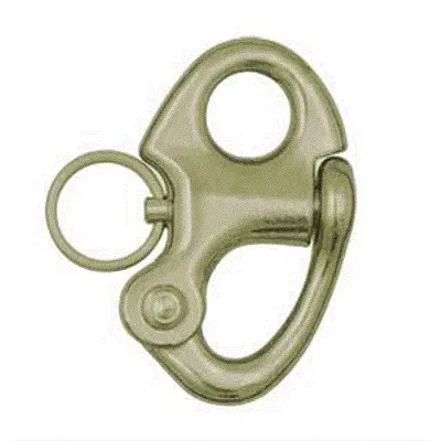 Ronstan Brass Snap Shackle - Fixed Bail - 41.5mm(1-5/8&quot;) Length