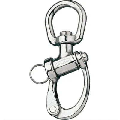 Ronstan Trunnion Snap Shackle - Large Swivel Bail - 122mm(4-3/4&quot;