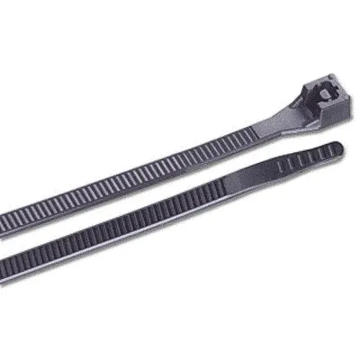 Marinco 14" UV Black Standard Cable Zip Ties - 100 Pack
