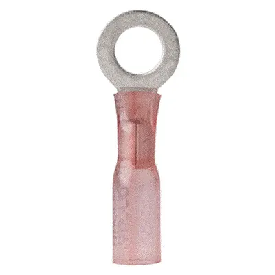 Ancor 22-18 Gauge - 5/16&quot; Heat Shrink Ring Terminal - 100-Pack