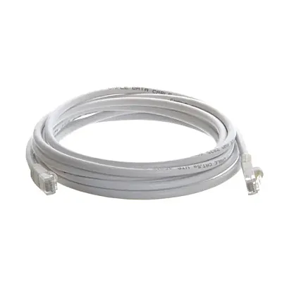 Cmple 556-N RJ45 CAT5 CAT5E ETHERNET LAN NETWORK CABLE -10 FT Wh