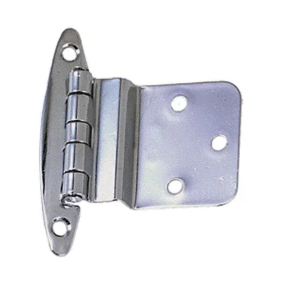 Perko Chrome Plated Brass 3/8&quot; Inset Hinges