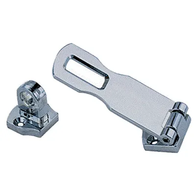 Perko Swivel Eye Hasp - 3&quot; - Chrome Plated Zinc