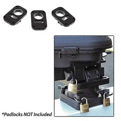 Scotty 3134 Downrigger Security System 3-Piece Locking Plates w/