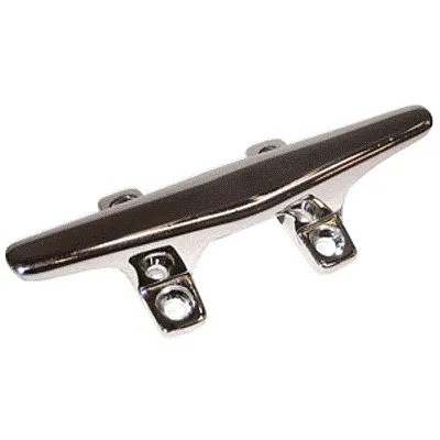 Whitecap Hollow Base 4-1/2&quot; Chrome Plated Zamac Cleat - Freshwat
