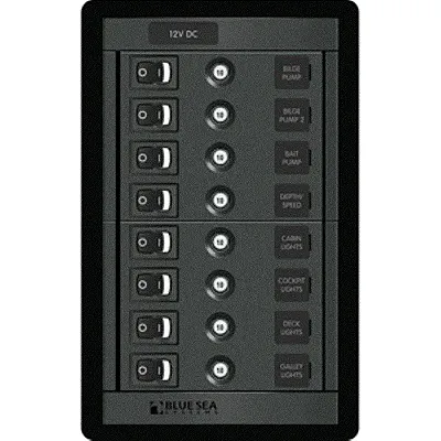 Blue Sea 8 Position Switch CLB Vertical