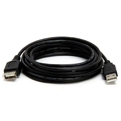 Cmple 573-N USB 2.0 A Male to A Female Extension Cable -10FT (Bl