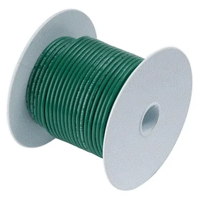 Ancor Green 14AWG Tinned Copper Wire - 100&#039;