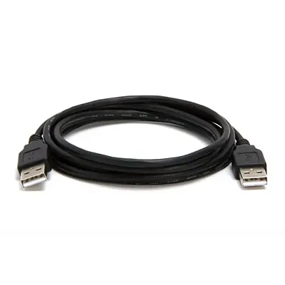 Cmple 578-N USB 2.0 A Male to A Male Cable - 6FT (Black)