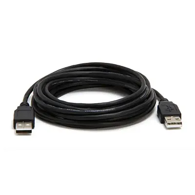 Cmple 579-N USB 2.0 A Male to A Male Cable -10FT (Black)
