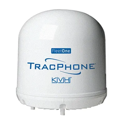 KVH TracPhone&reg; Fleet One Compact Dome w/10M Cable