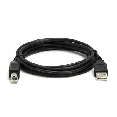 Cmple 584-N USB 2.0 A Male to B Male Cable - 6FT (Black)