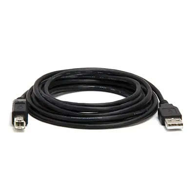 Cmple 585-N USB 2.0 A Male to B Male Cable -10FT (Black)