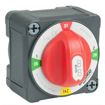 BEP Pro Installer 400A EZ-Mount Battery Selector Switch (1-2-Bot