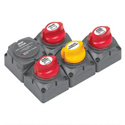 BEP Battery Distribution Cluster f/Twin Inboard Engines w/Three 