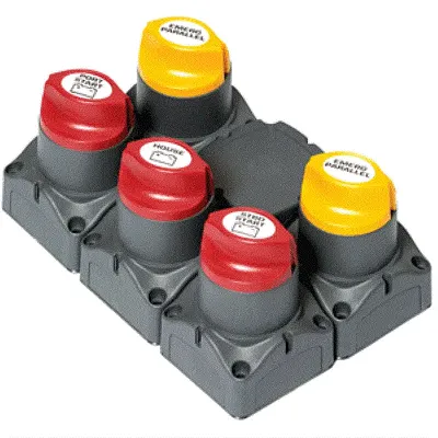 BEP Battery Distibution Cluster f/Twin Outboard Engines w/Three 