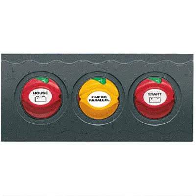 BEP Contour Connect 3 Battery Switch Panel w/3 Disconnects