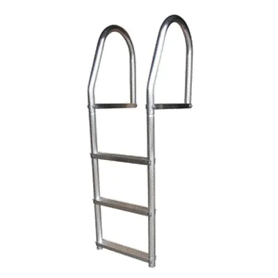 Dock Edge Fixed Eco - Weld Free Aluminum 3-Step Dock Ladder