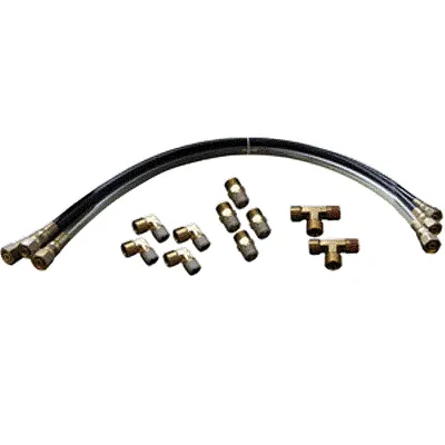 SI-TEX Autopilot Hydraulic Steering Installation Kit w/Hoses & F
