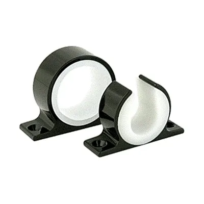 Lee&#039;s Single Rod Rack Set - Bright Black Finish