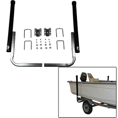 C.E. Smith 40&quot; PVC Post Guide-On w/Unlighted Posts - Black