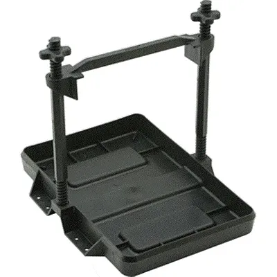Attwood Heavy-Duty All-Plastic Adjustable Battery Tray - 24 Seri