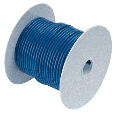 Ancor Dark Blue 18 AWG Tinned Copper Wire - 35&#039;