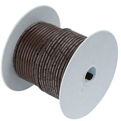 Ancor Brown 18 AWG Tinned Copper Wire - 100&#039;