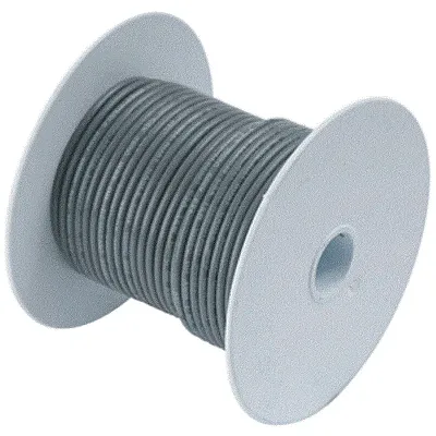 Ancor Grey 18 AWG Tinned Copper Wire - 100&#039;
