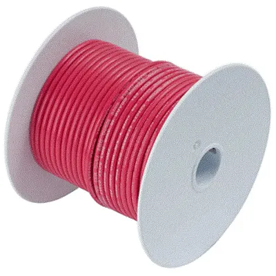 Ancor Red 18 AWG Tinned Copper Wire - 100&#039;