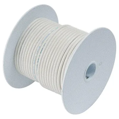 Ancor White 18 AWG Tinned Copper Wire - 100&#039;