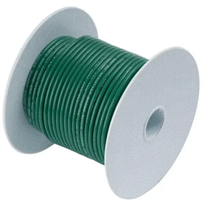 Ancor Green 16 AWG Tinned Copper Wire - 25&#039;