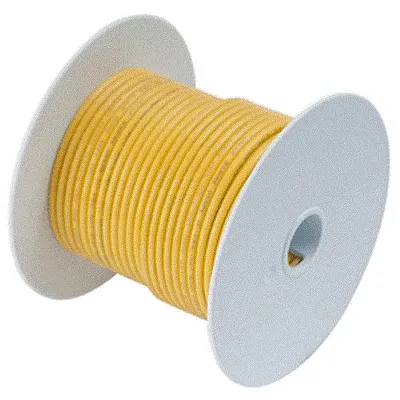 Ancor Yellow 16 AWG Tinned Copper Wire - 250&#039;