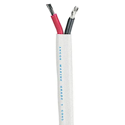 Ancor Standard Duplex Cable - Flat 14/2 AWG - 2 x 2mm&#178; Red/