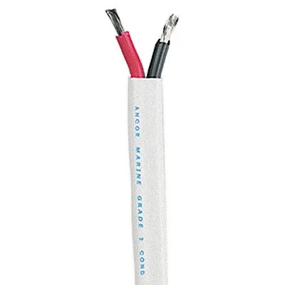 Ancor Standard Duplex Cable - Flat 8/2 AWG - 2 x 8mm&#178; Red/B