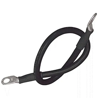 Ancor Battery Cable Assembly, 4 AWG (21mm&#178;) Wire, 5/16&quot