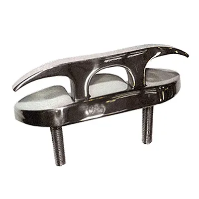 Whitecap Folding Cleat - Stainless Steel Studded - 4-1/2&quot;