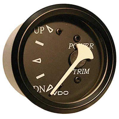 VDO Allentare Black Trim Gauge - For Use w/Mercury/Volvo/Yamaha 