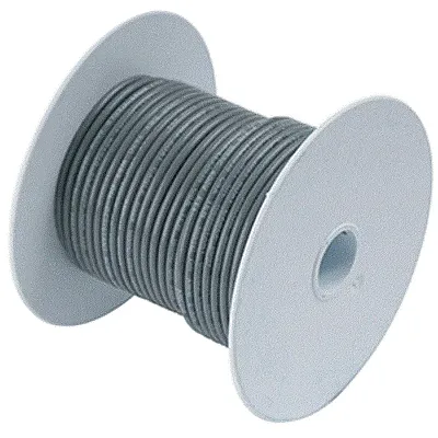 Ancor Grey 14 AWG Tinned Copper Wire - 18&#039;