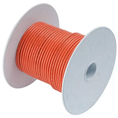 Ancor Orange 12 AWG Tinned Copper Wire - 25&#039;