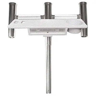 TACO Deluxe Trident Rod Holder Cluster Straight w/Tool Caddy