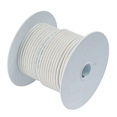 Ancor White 8 AWG Tinned Copper Wire - 25&#039;