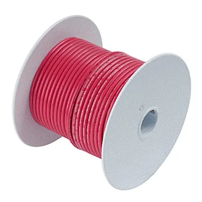 Ancor Red 6 AWG Tinned Copper Wire - 250&#039;
