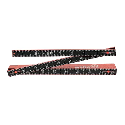 Wiha Composite 2 Meter Folding Ruler - Metric/Inch