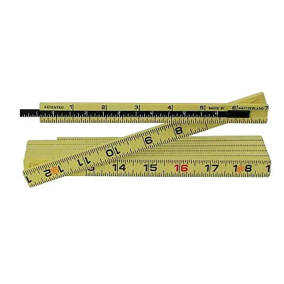Wiha Maxiflex Outside Reading Folding 6-Foot/2-Meter Ruler