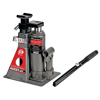 Powerbuilt 2-Ton Unijack Combination Hydraulic Bottle Jack & Jackstand In One