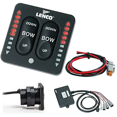 Lenco LED Indicator Two-Piece Tactile Switch Kit w/Pigtail f/Sin