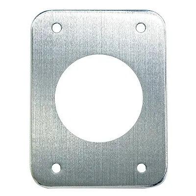 Tigress T-Top Aluminum Backing Plates - 5&quot; x 6-1/2&quot; x 1/4&quot; - Pair