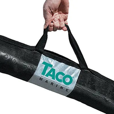 TACO Outrigger Black Mesh Carry Bag - 72&quot; x 12&quot;